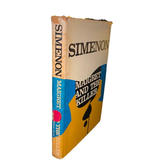 1969 MAIGRET and THE KILLER Georges Simenon Hardcover USA Printing Book Club Ed - Picture 3 of 13